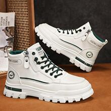 I 38726 High top leather work boots �߰�Ƥ���׹�װѥ