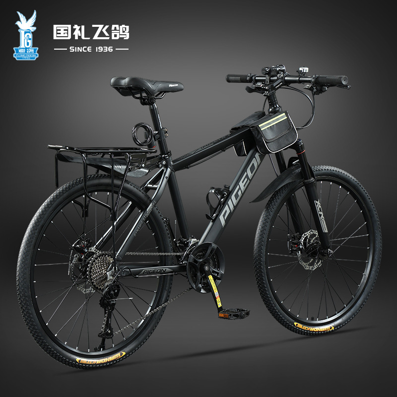 Flying Pigeon Brand Variable-Speed Mountain Bike, Variable-Speed Youth Student Bike, Adult Commuter Bike for Men and Women Ts880