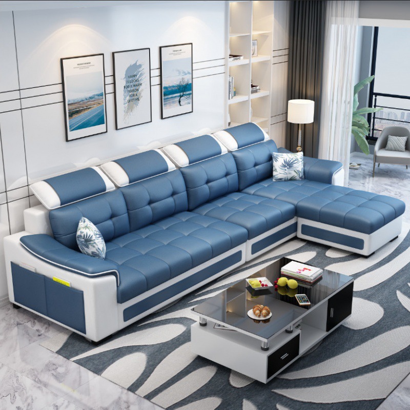 简约现代风格出租房可拆洗组合家具套装布艺沙发小户型经济型整装