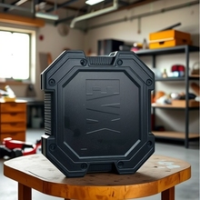 塑料开模 工具车注塑电池盒批量生产黑色pp原料 来图来样注塑加工