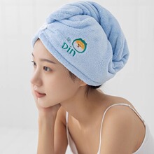 洁丽雅吸水加厚不掉毛家用长发女士干发巾擦洗头毛巾包头浴帽冬季