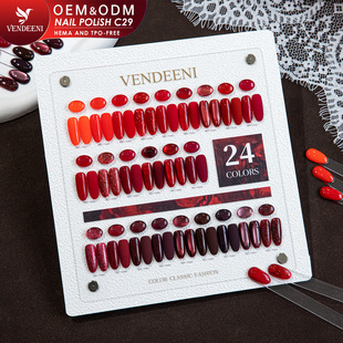 Vendeeni��Ʒ24ɫ���b���������tɫ؈�ۼ��W��Ƭ���tɫָ�����z