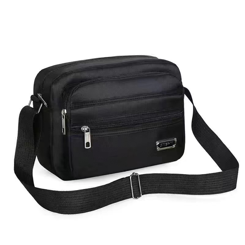 Bolso bandolera de tela de nylon para hombres de verano Bolsa de hombro para hombres Bolsa multiusos de ocio al aire libre Moda de comercio exterior Bolsa de hombro para hombres