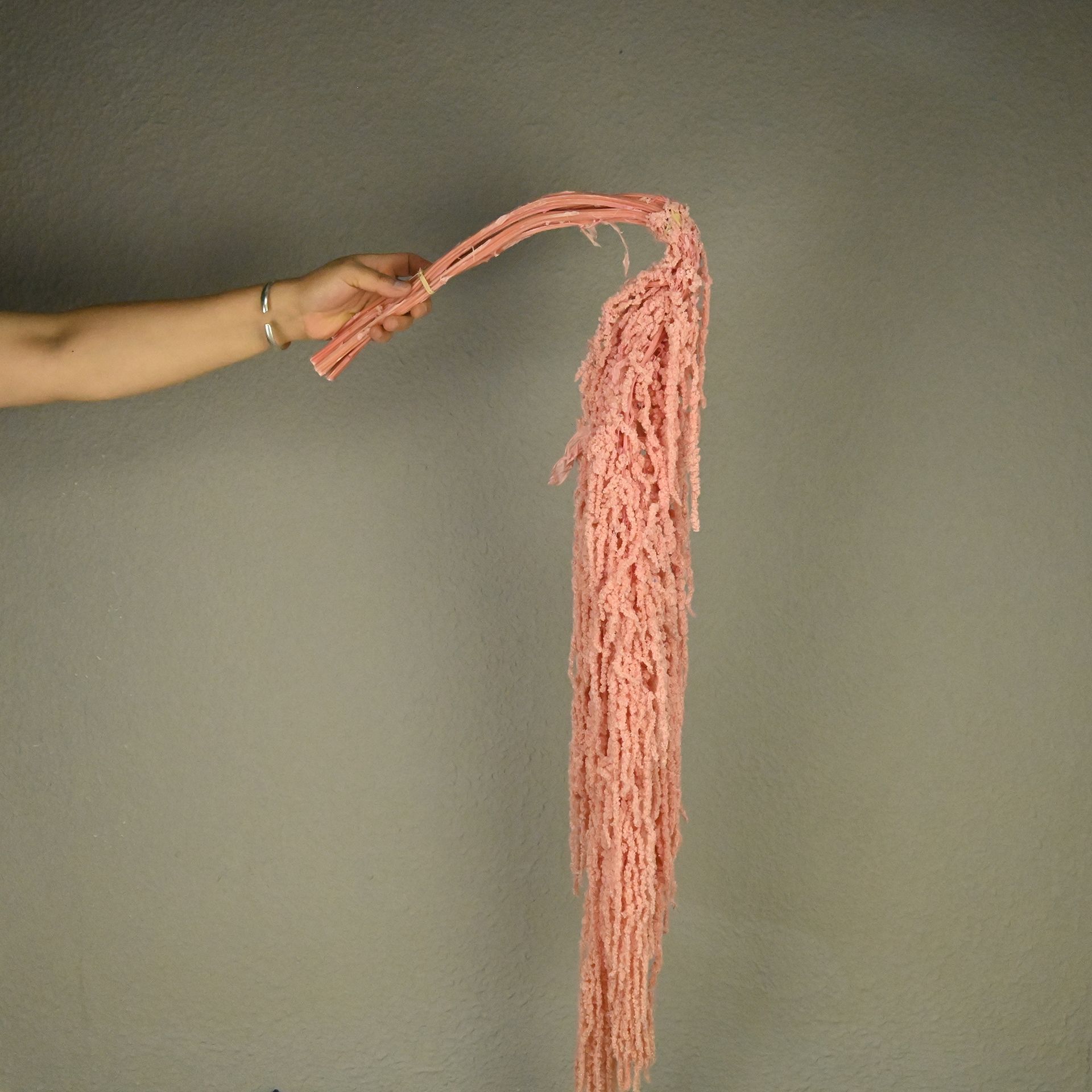 Flores fantasmas colgantes de arroz flor inmortal Juliet Amantes lágrimas colgantes de flores de decoración de bodas flores verdaderas