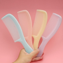 Household Large Candy Color Plastic Comb for Girls, Anti-Static and Unbreakable, Long Hair Styling Comb for Girls