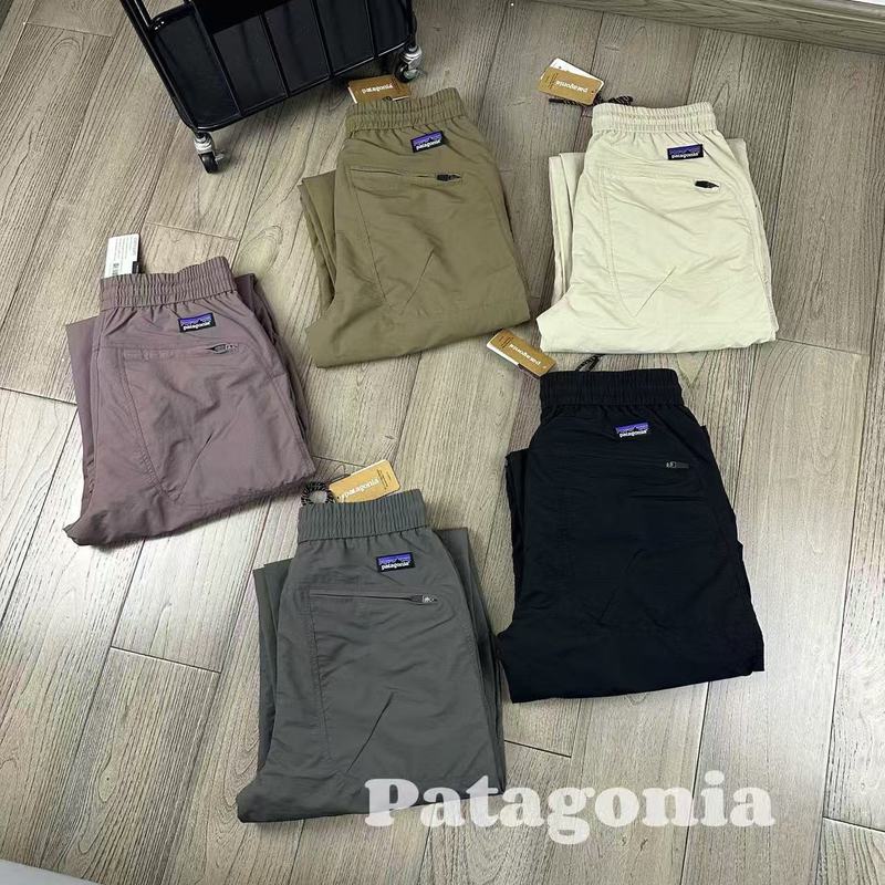 Pata巴塔秋季新款户外登山工装弯刀阔腿长裤 男女同款休闲裤|undefined