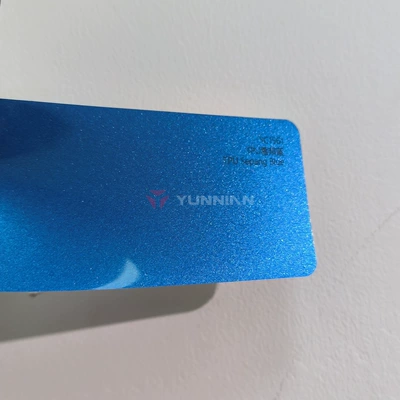TPU car color change film, original | Auto Color Change Film - tpu-snow-blue-15215m