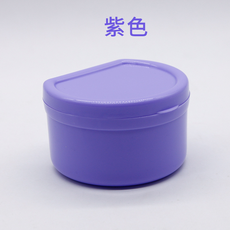 Caja de dientes dentales con caja de almacenamiento de colador caja de pezón caja de almacenamiento de dientes caja de soporte de ortodoncia caja de dentadura portátil