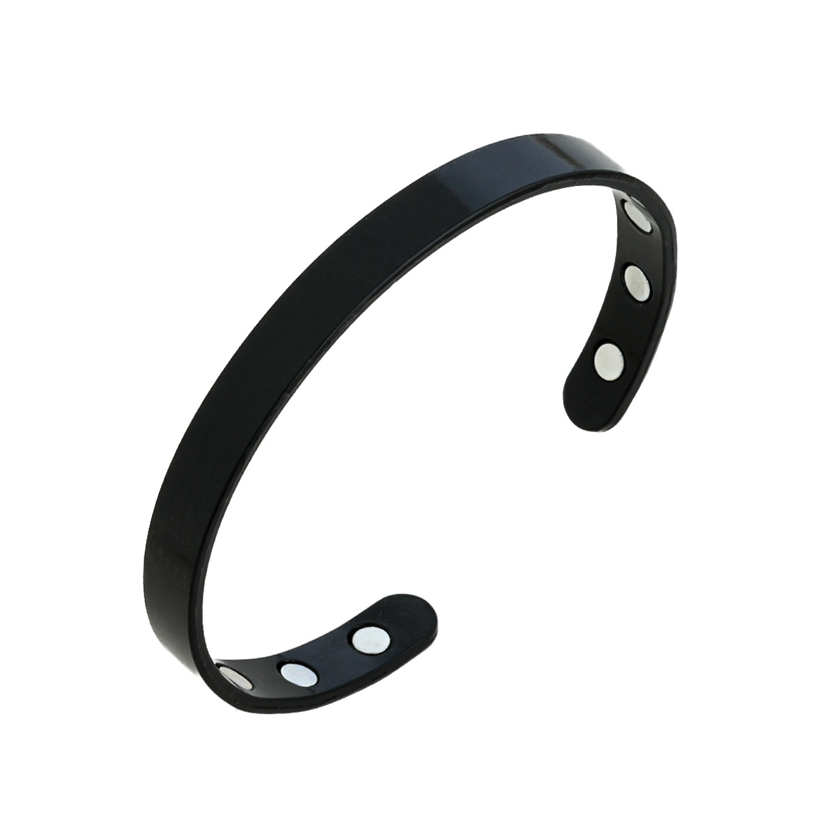 Conjunto magnético superventas transfronterizo, anillos y pulseras ajustables brillantes de moda europea y americana para parejas image 17