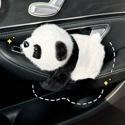 Doll 2025 Internet Celebrant – Car ornaments - papa-car-ride-giant-panda