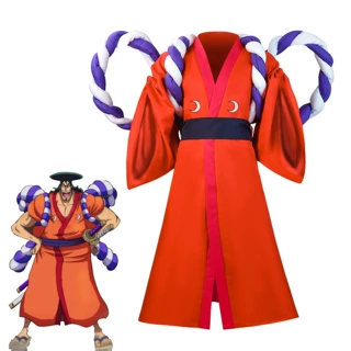 现货海贼王光月御田cos服 和之国光月御田cosplay万圣节服装批发