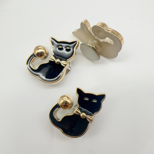 New Holes Shoes Cat Shoes Clips Slippers DIY Material Silver Heart Lightning Accessories Integrated Shoe Clips