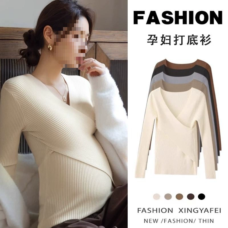 Нижняя рубашка для беременных осенью и зимой