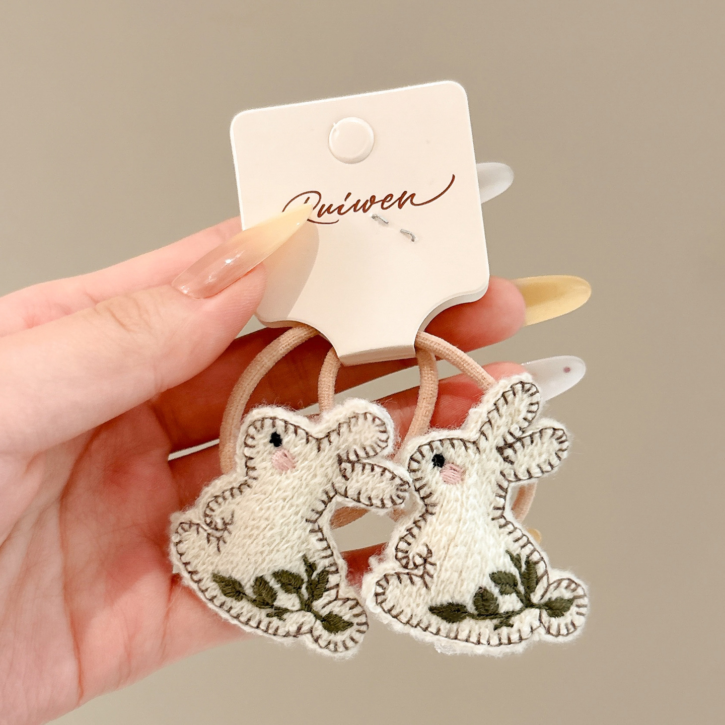 Papá Noel correa de goma para niños navideños vestido de cabello jardín de infantes bebé anillo de cabello de Navidad atmósfera accesorios