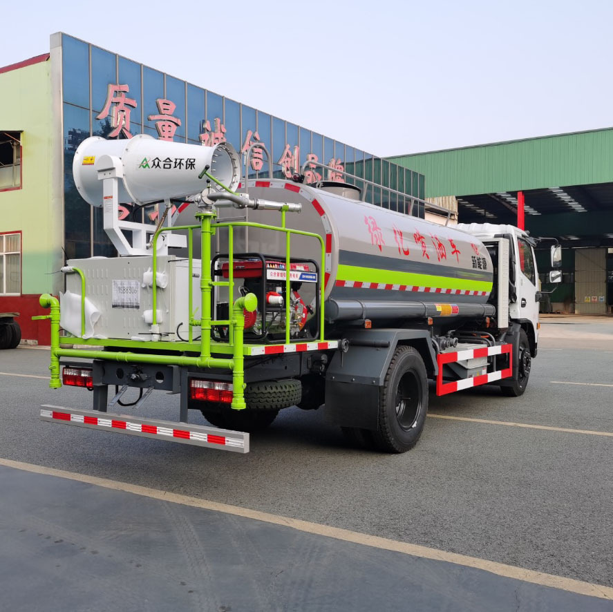 New Energy Sprinkler Truck Dongfeng 9-Ton Multi-Functional Greening and Dust-Suppression Sprinkler Truck for First-Tier Cities