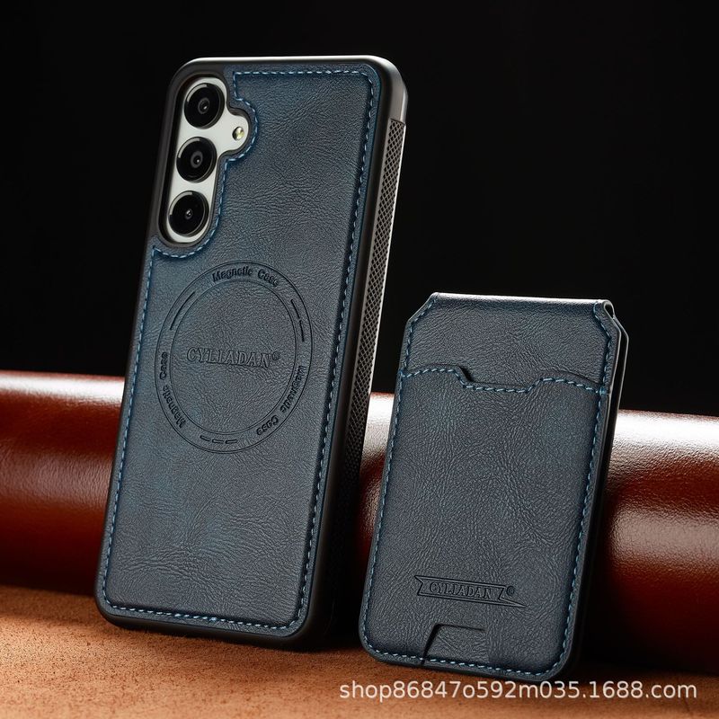 Samsung Galaxy S シリーズおよび A シリーズ用の 2 in 1 取り外し可能なウォレット ケース ワイヤレス充電|undefined
