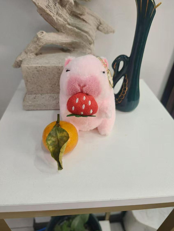 핑크 딸기 카피바라