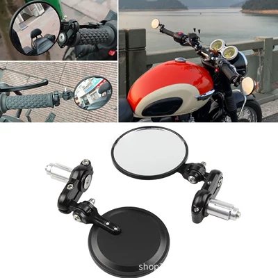 Handlebar Rearview Mirror Universal – Motorcycle rearview mirror