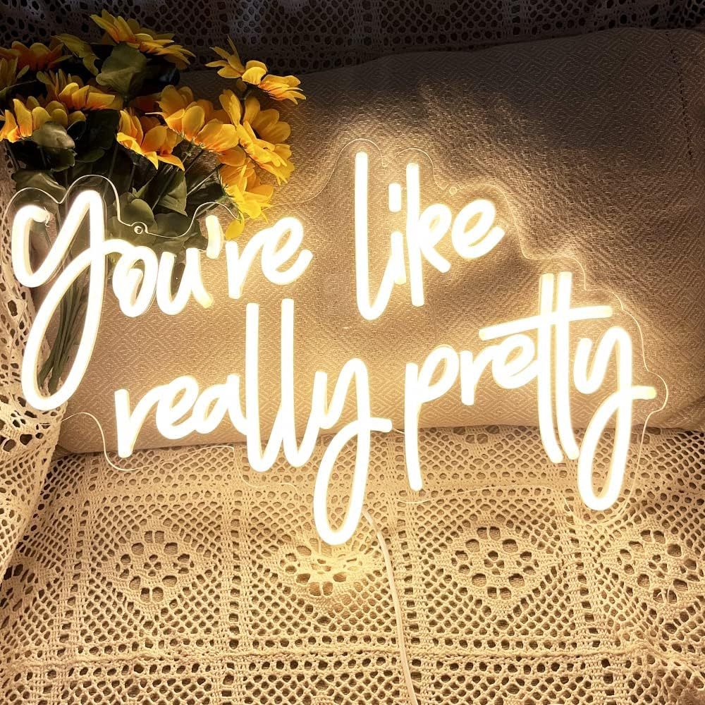 당신은 정말 예뻐요42*27cm 따뜻한 흰색