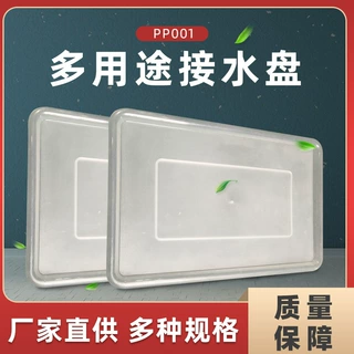 厂家直供酒店塑料白色托盘380*250半透明多用途接水盘沥水盘