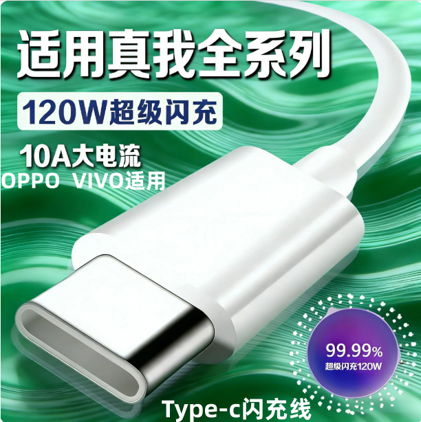 适用vivoiqooNeo5数据线S16E S16pro充电线S15快充线type-c线66W