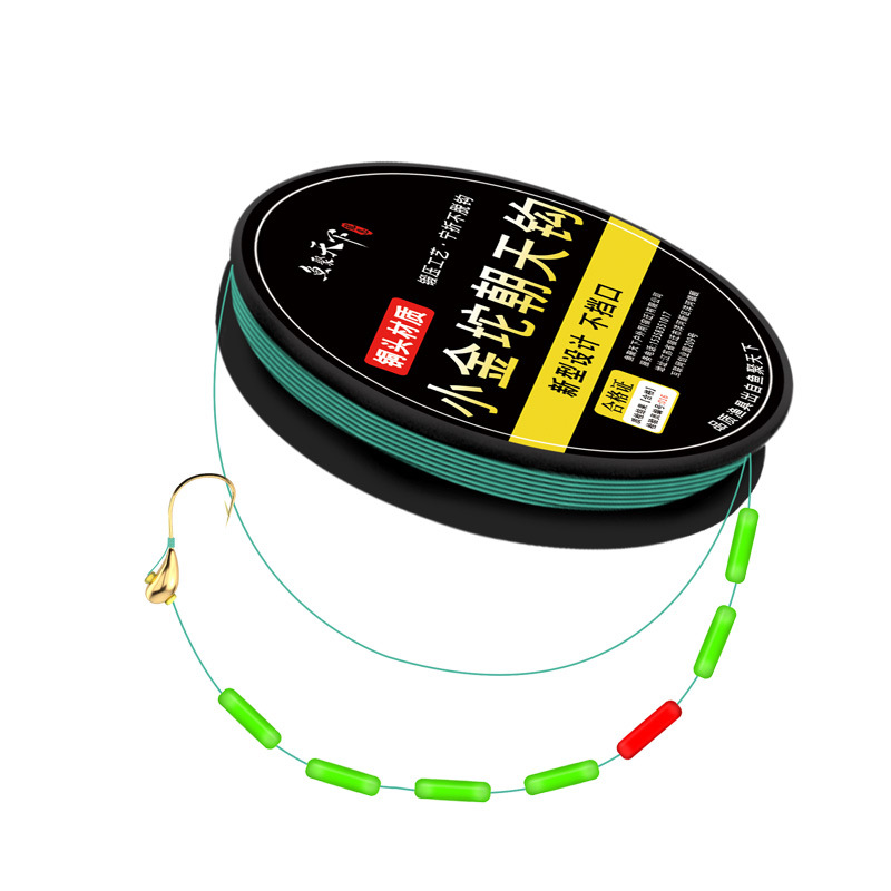 Traditional fishing seven -star drifting small golden crickets facing the Tianh Hook Line Fish Line Main Line Wild Fishing Cave Products 5