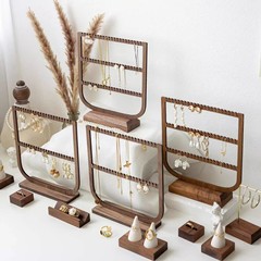 イヤリング棚展示棚出店収納掛け棚縦型耳飾り棚アクセサリージュエリー店舗陳列生放送