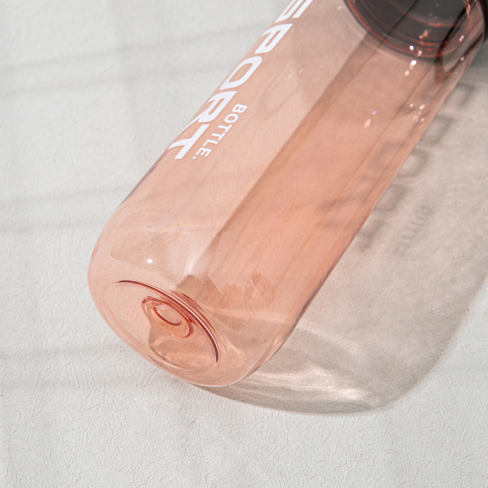 Nueva taza de agua deportiva, taza de plástico espacial de gran capacidad al aire libre a prueba de caídas, estudiantes masculinos y femeninos, botella de agua portátil de fitness de verano
