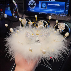 カップル白鳥車の装飾品車の装飾女神アロマセラピー装飾車のセンターコンソールハイエンド装飾用品