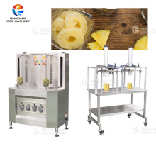 双头瓜果削皮机 商用自动上下循环削皮机菠萝双头双刀瓜果去皮机