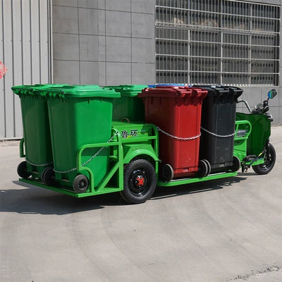 Six-Bin Chain Cleaning Vehicle, Elektrik zibil maşınları