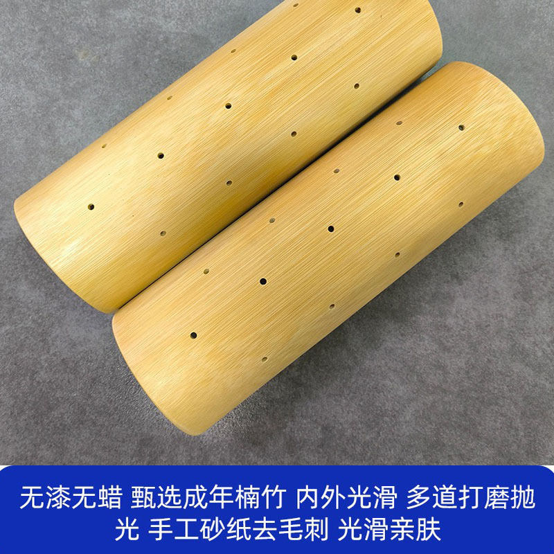 Wholesale Head Bamboo Pillow Cervical Pillow Bamboo Hard Pillow U-shaped Pillow Summer Cool Waist Pillow Neck Protection Sleep Summer Head Original Adult