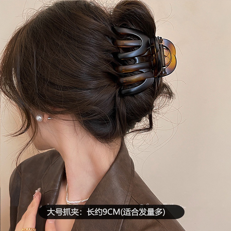 巨能掴み ~ かぼちゃ掴み大発量サメ挟み2025新型高級感冬髪挟み女後頭部|undefined