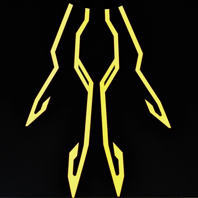 LED Helmet Light Strip EL Cold Light Strip Luminous Helmet Modified Motorcycle Night Light Strip