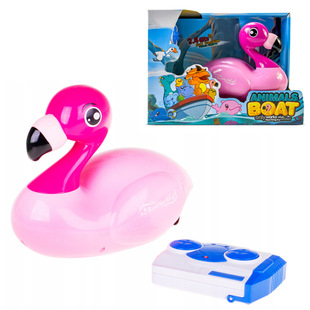 Cross-border mini remote control submarine toy flamingo remote control boat electric waterproof diving swimming pool children's gift