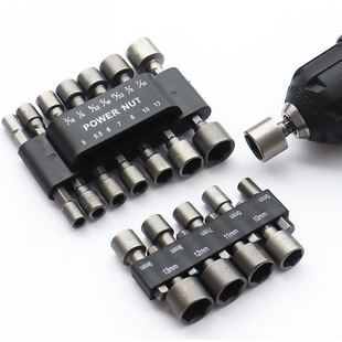 Wholesale Hexagonal Handle Socket Electric Bit Socket Wrench Screw Bit Hexagonal Electric Socket Set