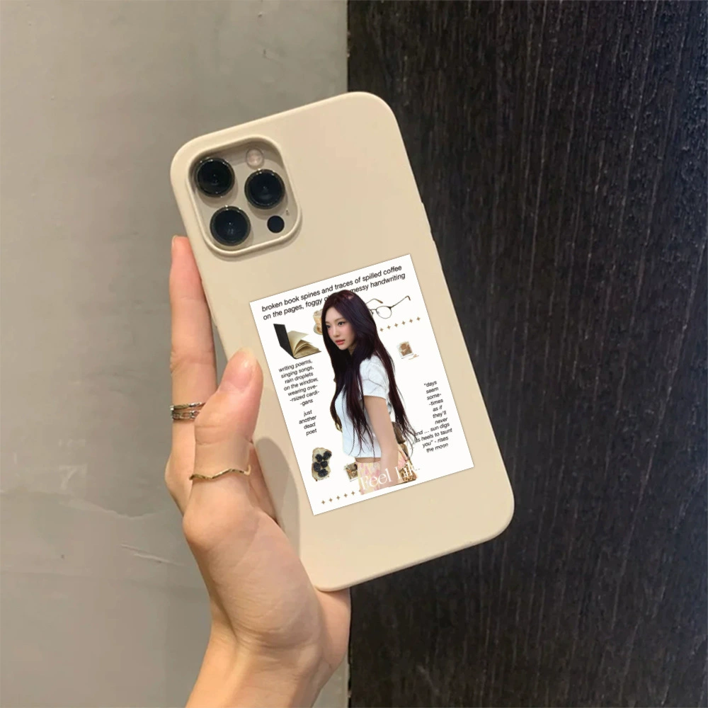 Popular high quality mobile phone, waterproof sticker, stickers, DIY