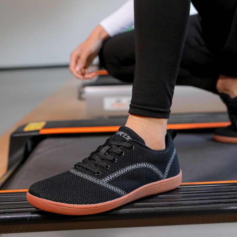 Scarpe da passeggio a piedi nudi con punta larga per donna, scarpe da trail minimaliste, traspiranti e comode_voghion.com