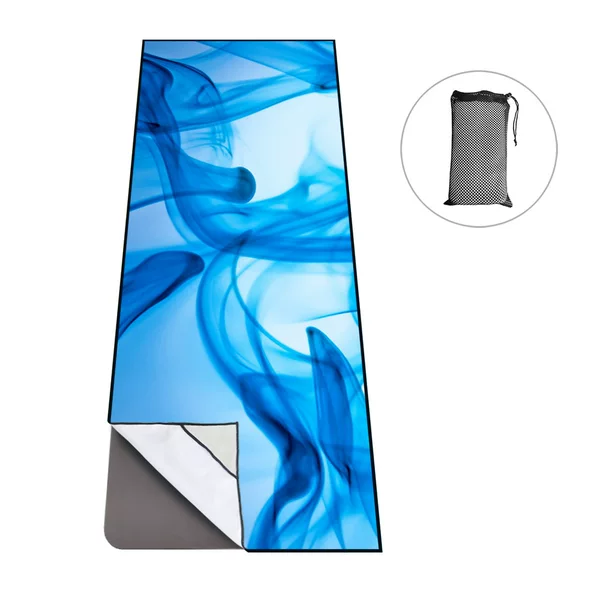Amazon Source Yoga Studio Portable Printed Yoga Shop Towel Fitness Mat Ink Yoga Towel Good Water Absorption