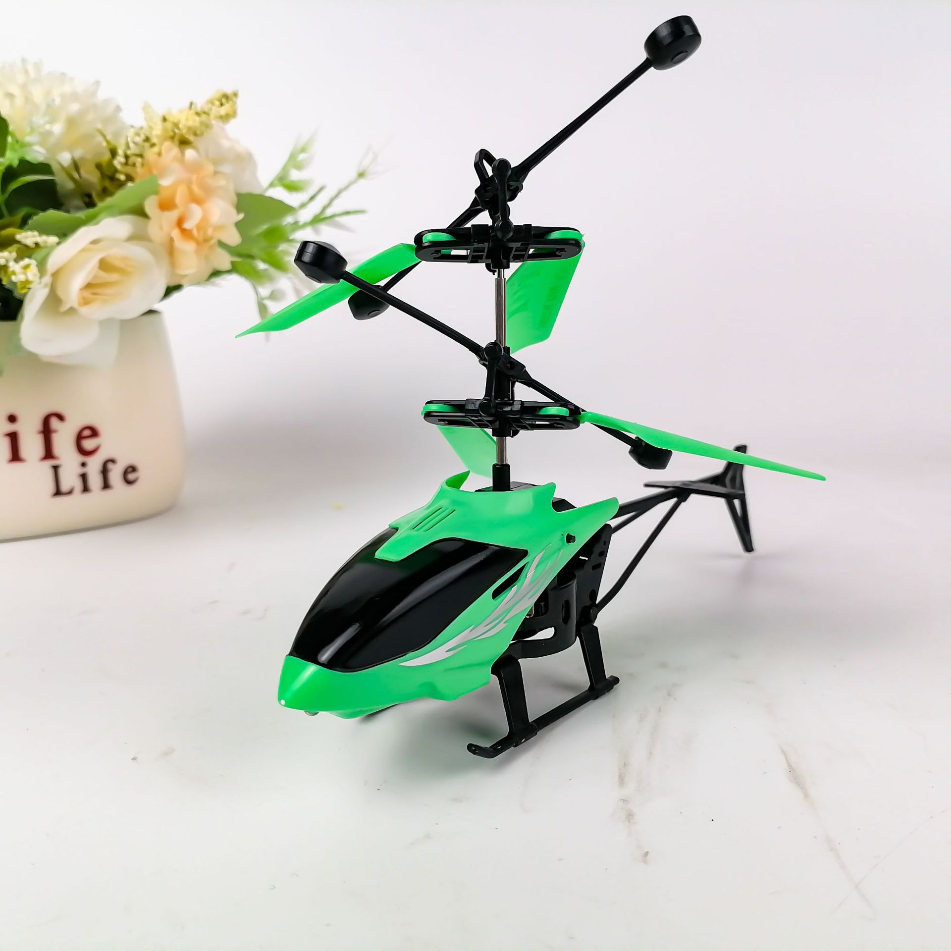 387 유도 헬리콥터(녹색)