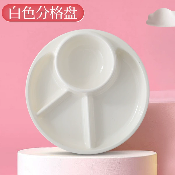 White grid plate