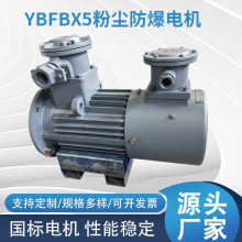 YBFBX5粉尘防爆电机厂家立式隔爆防尘布袋吸尘器马达电机
