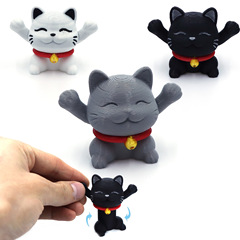 ネット赤起爆金3dプリント伸縮子猫創意解凍玩具クロスボーダー人気振り子シミュレーション動物モデル