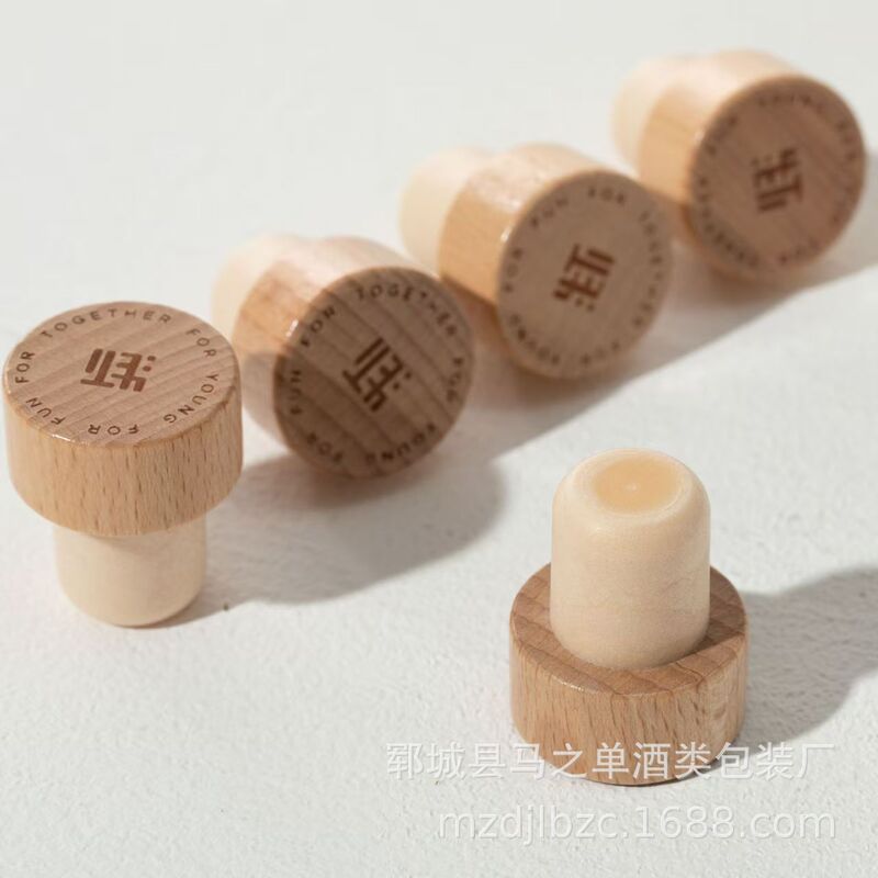 Manufacturer wholesale cork stoppers for liquor bottles, wine bottles, fruit wine bottles, glass bottles, polymer cork stoppers, and perfume bottles