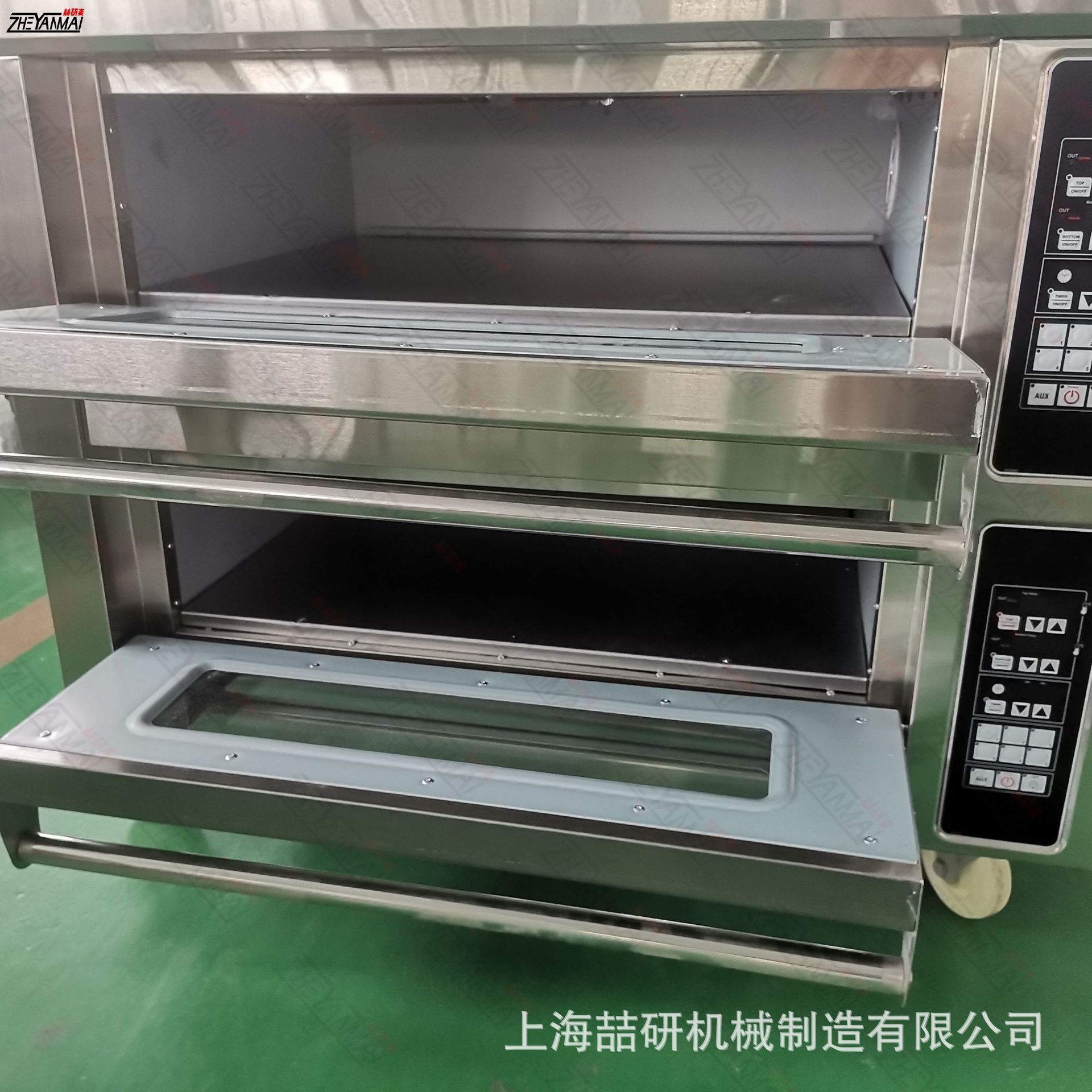 Customized Export Voltage Oven Two-Story Four-Plate Large-Capacity Double-Layer Pizza Cake Cake Bread Oven Electric Oven