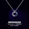 Men's necklace, brand universal pendant stainless steel hip-hop style for beloved, Korean style, internet celebrity, simple and elegant design