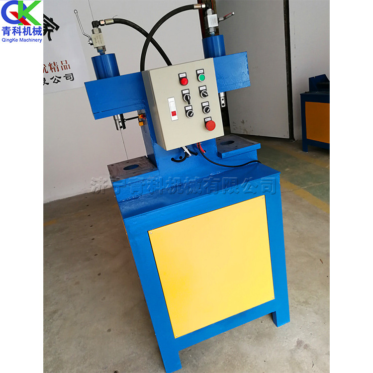 金属护栏S型P型弯曲设备 数控平台弯花机 双头液压金属折弯机