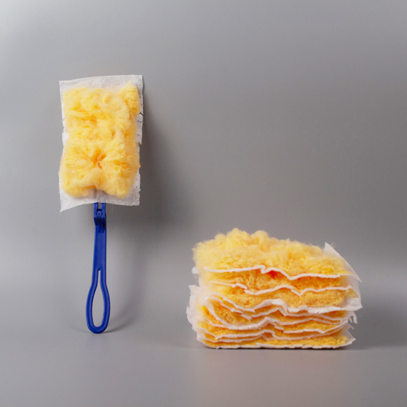 静電気除塵はたき替え芯デスクトップのほこりの隙間の毛屑洗浄ブラシ自動車家庭用鶏毛はたき