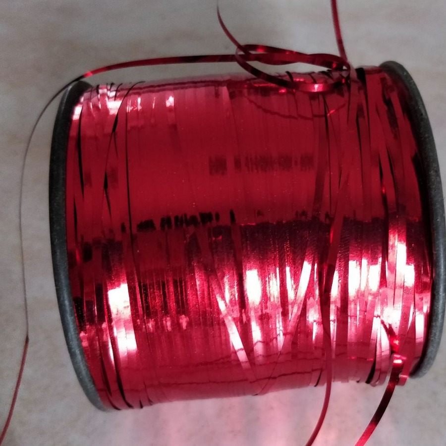 切裁金丝扁直丝彩丝镭射紫红绿蓝铜棕粉闪色渐变丝亮线装饰发艺