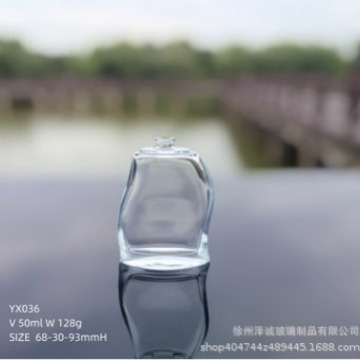 异形香水瓶个性设计玻璃瓶空瓶50ml65ml 100ml